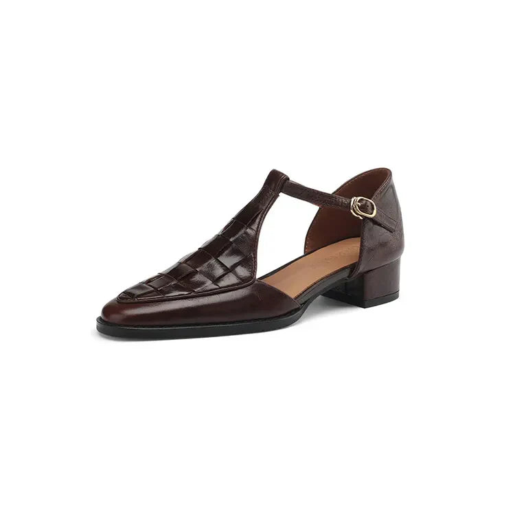 Celeste | Vintage Strap Heels
